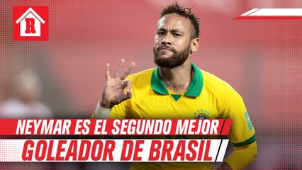 Neymar superó a Ronaldo como segundo máximo goleador histórico del Scratch Du Ouro