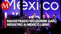 Magistrado del TEPJF busca negar registro a México Libre