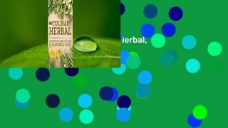 About For Books  Culinary Herbal, The  Review