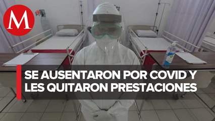 Personal de salud que enfermaron de covid-19 en Veracruz les quitaron sus bonos de asistencia