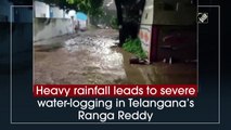Heavy rainfall leads to severe water-logging in Telangana’s Ranga Reddy