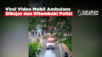 Viral Video Mobil Ambulans Dikejar dan Ditembaki Polisi