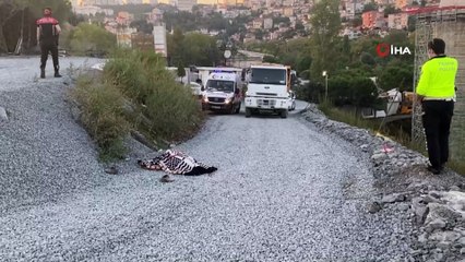 İstanbul’da şantiyede feci ölüm kamerada