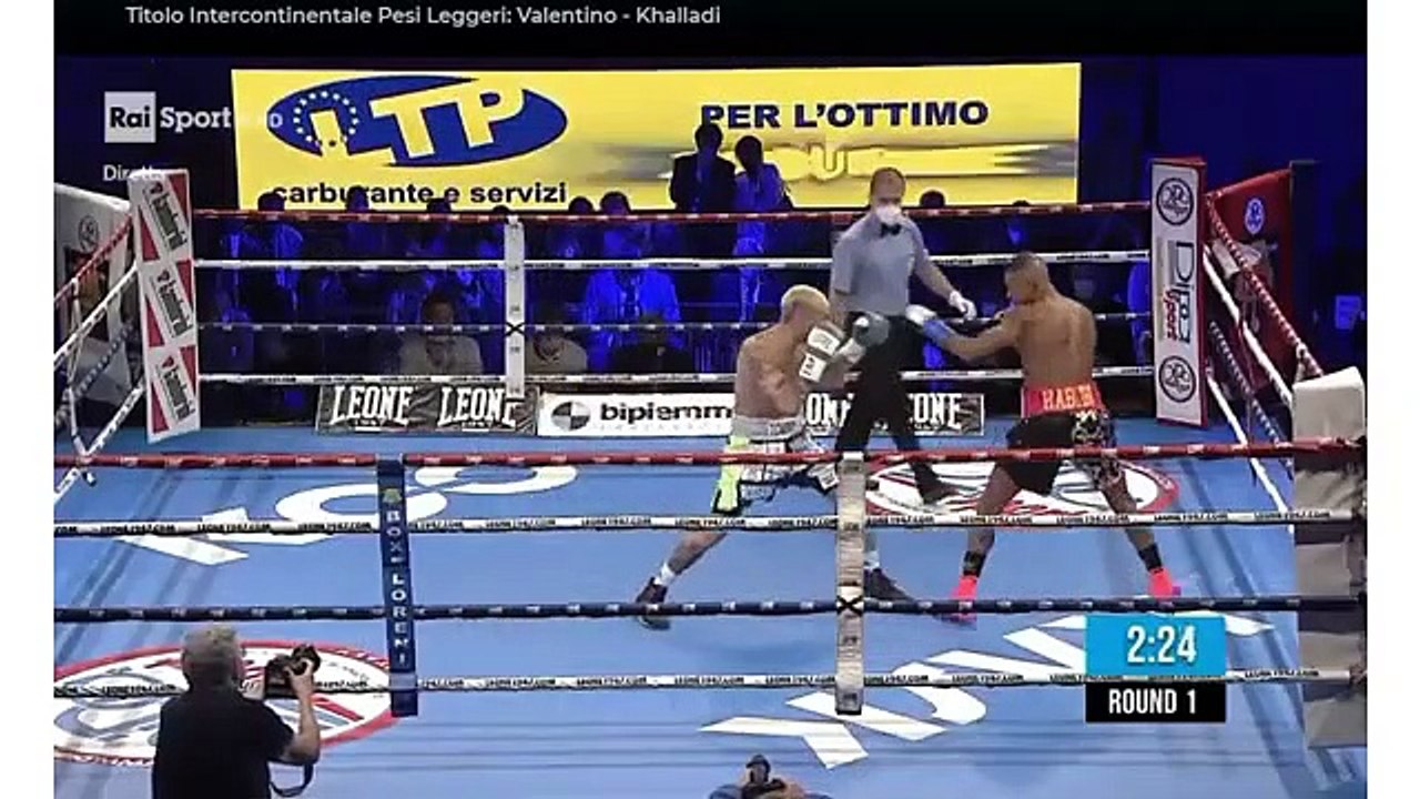 Mohamed Khalladi vs Domenico Valentino 2020-09-25
