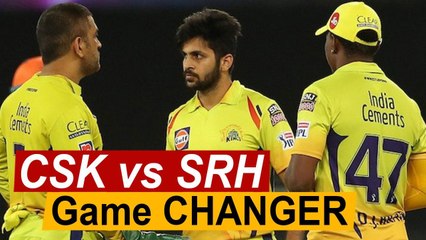 SRH-க்கு எதிரான நேற்றைய ஆட்டத்தில் CSKவுக்கு சாதமாக போட்டியை மாற்றிய நபர்