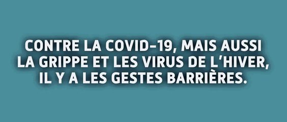 Spot TV "Gestes barrières et virus de l'hiver"