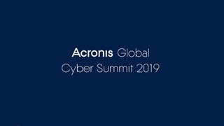 Acronis Global Cyber Summit 2020: Free Registration | Suprams Info Solutions