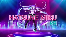 Hatsune Miku VR - Bande-annonce Oculus Quest