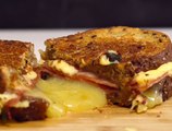 Grilled Colby Cheese Sandwich with Onion Chutney - 7/20