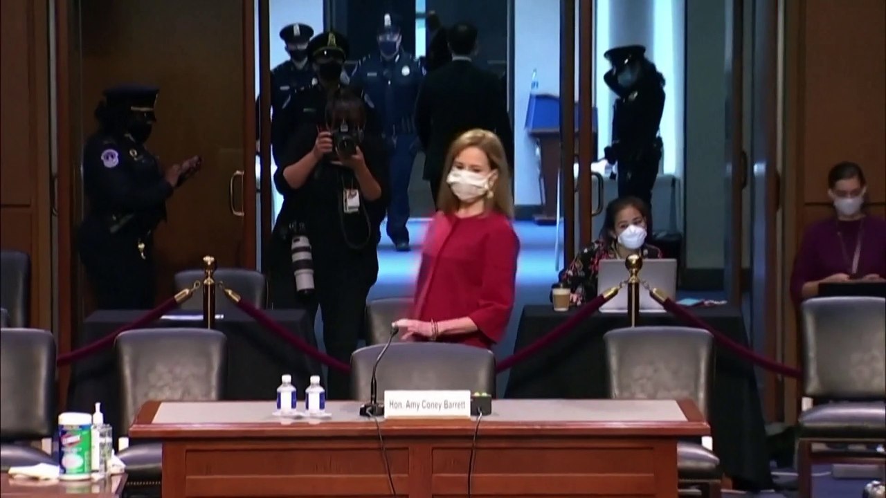 Anhörung von Amy Coney Barrett - Donald Trumps Wunschkandidatin antwortet ausweichend