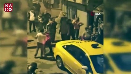 Sandalyeli ve kovalı “çocuğumu dövdün” kavgası