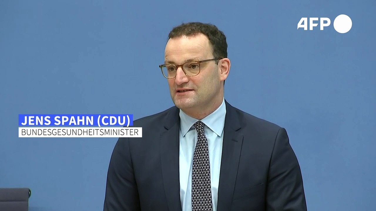 Spahn ruft bürger zu grippeimpfung auf