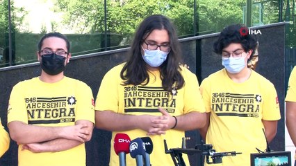 Bahçeşehir Koleji öğrencilerinden “Naim” isimli bomba imha robotu