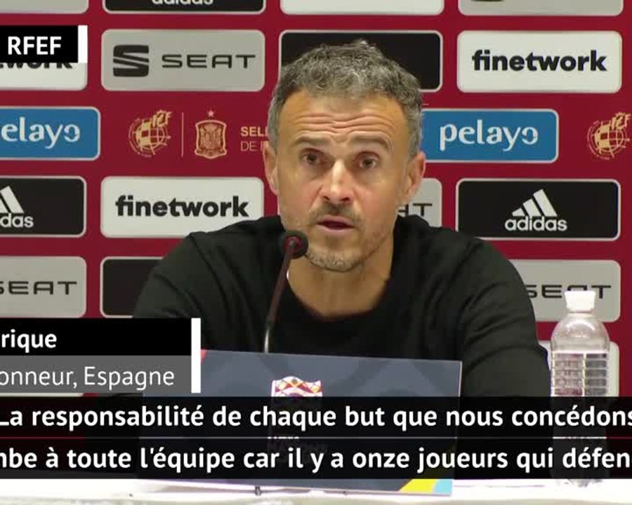 Espagne - Luis Enrique : "Blâmer De Gea est injuste"