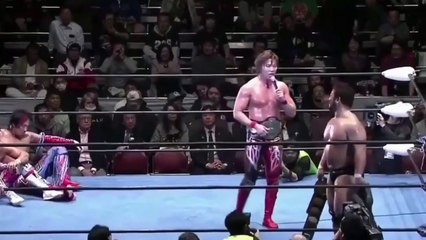 Hiroshi Tanahashi vs. Kento Miyahara (7) the Mic