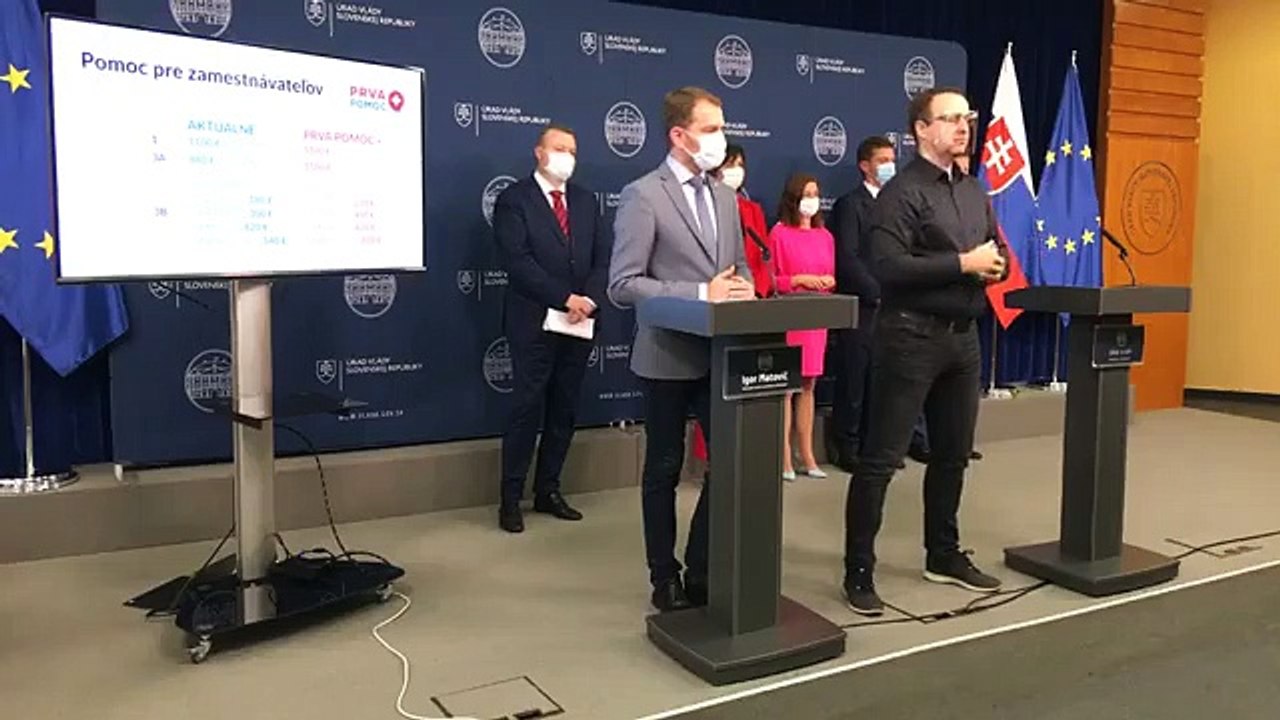 ZÁZNAM: TK premiéra I. Matoviča a ďalších členov Vlády SR