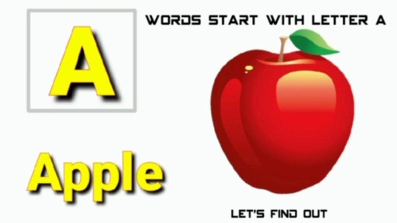 Letter A Story | Phonics Letter -A | Learning Alphabets For Toddlers | Kids Nursery Rhymes For Children