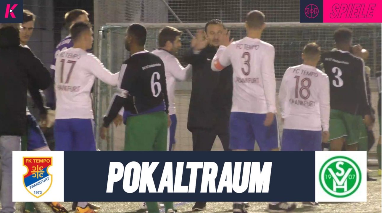 Vorjahresfinalist Tempo Frankfurt träumt von erneutem Pokalwunder | FC Tempo Frankfurt - SV 07 Heddernheim (1. Runde, Kreispokal Frankfurt)