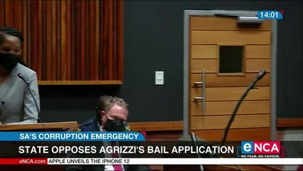 State wants Agrizzi behind bars