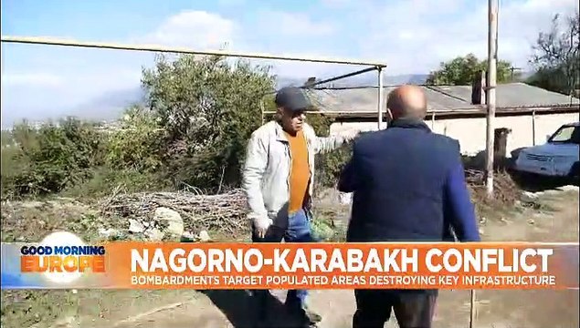 Civilians pay the price as Nagorno-Karabakh fighting continues