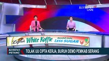 Buruh Se-Kabupaten Serang Demo Tolak UU Cipta Kerja ke Kantor Bupati