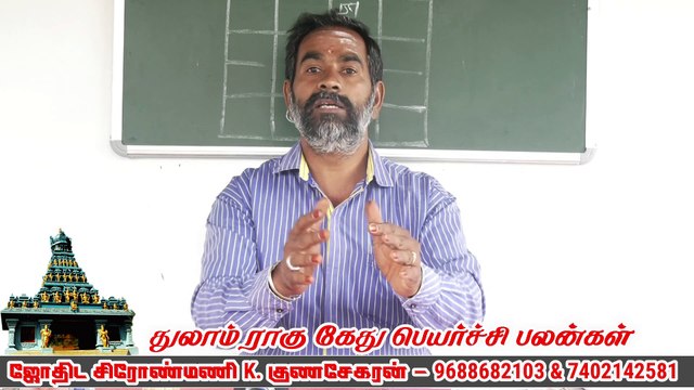 Thulam Rahu kethu peyarchi palangal 2020