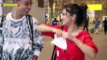 Riyaz Aly, Avneet Kaur, Chahatt Khanna & Raveena Tandon Spotted at the Airport | SpotboyE