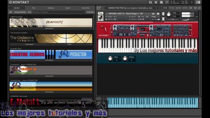 Nord Stage 3 GRAND LADY D PIANO - SAMPLES KONTAKT 5.5.1 o superior
