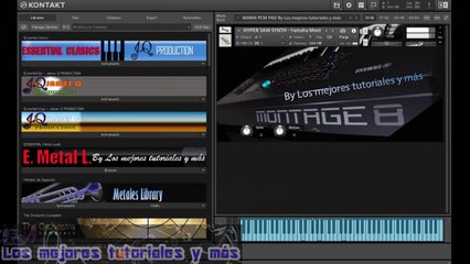 Yamaha Montage 8 HYPER SAW SYNTH - SAMPLES KONTAKT 5.5.1