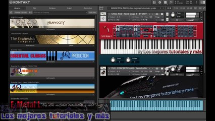 Nord Stage 3 CHILL PAD - SAMPLES KONTAKT 5.5.1 o superior