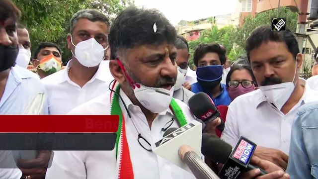 Bengaluru violence: DK Shivakumar smells BJP conspiracy after two Congress leaders named in chargesheet