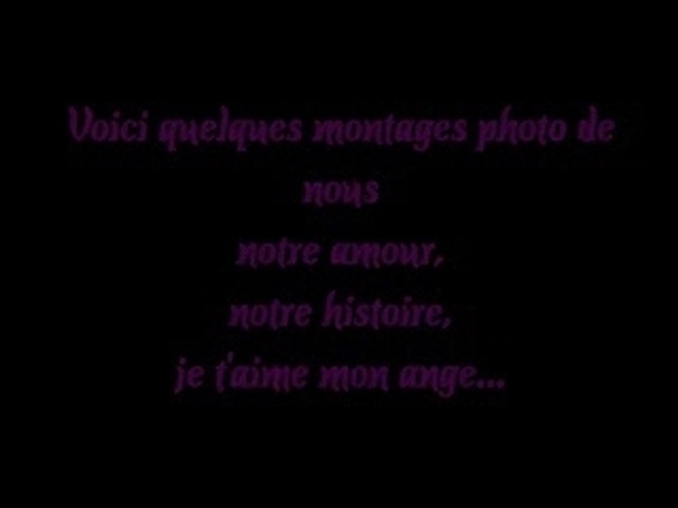 pour toi mon amour
