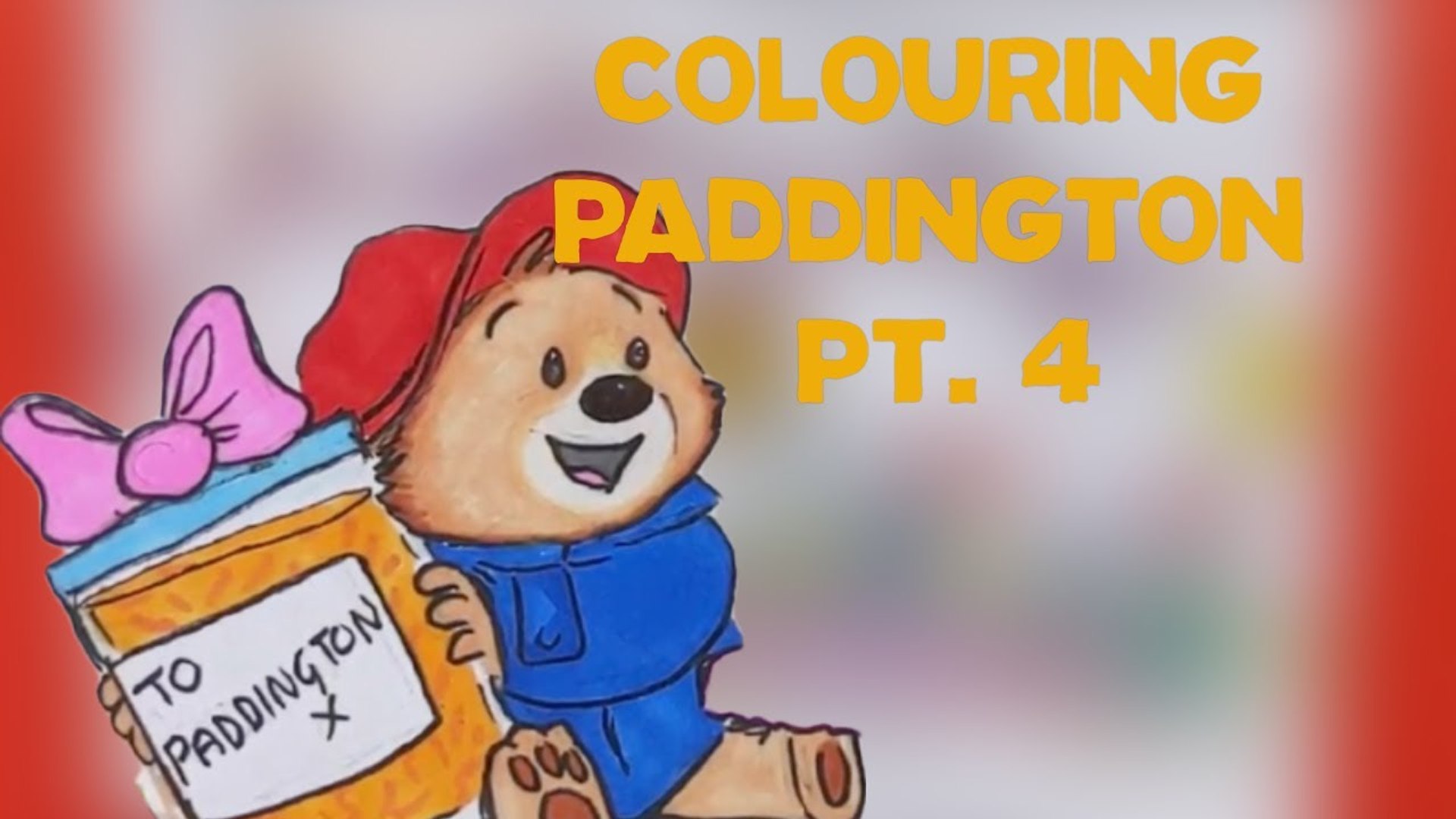 Paddington Colouring Paddington S Birthday Sketch Pt 4 Meet The Makers Video Dailymotion