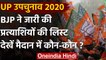 UP By-Election 2020: BJP ने जारी की उम्मीदवारों की लिस्ट, यहां देखें पूरी लिस्ट | वनइंडिया हिंदी