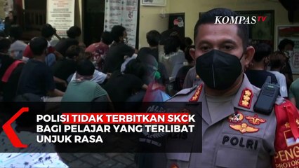 Polisi Tidak Akan Terbitkan SKCK Bagi Pelajar yang Terlibat Unjuk Rasa