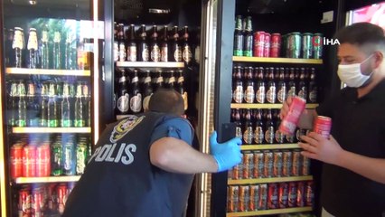 KOM polisinden 'kaçak içki' operasyonu: 191 litre ele geçirildi