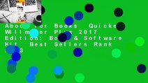 About For Books  Quicken Willmaker Plus 2017 Edition: Book & Software Kit  Best Sellers Rank : #3