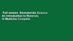 Full version  Biomaterials Science: An Introduction to Materials in Medicine Complete