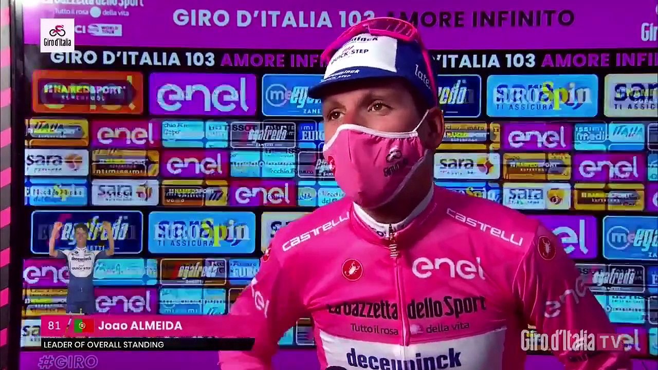 Tour d'Italie 2020 - Joao Almeida : "Tomorrow it's hard but I'm confident"