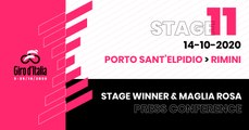 Giro d’Italia 2020 | Stage 11 Winner & Maglia Rosa Press Conference