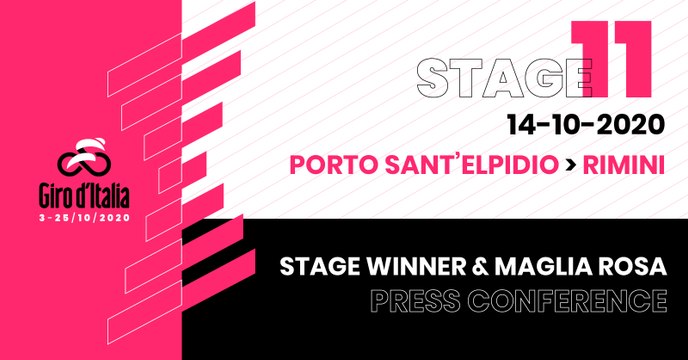 Giro d’Italia 2020 | Stage 11 Winner & Maglia Rosa Press Conference