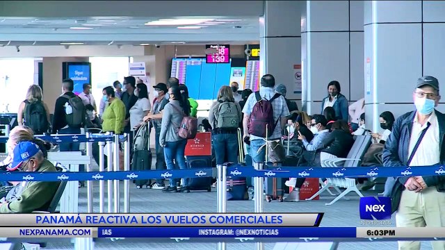 Panamá reactiva los vuelos comerciales - Nex Noticias