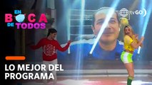 En Boca de Todos:  Angie Arizaga y Brenda Carvalho se enfrentaron en duelo de baile (HOY)