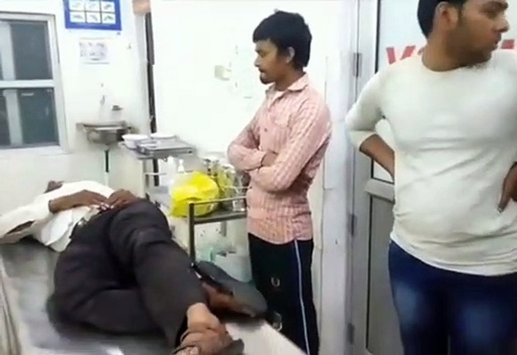 स्कूटी का पहिया निकलने से स्कूटी सवार हुआ घायल