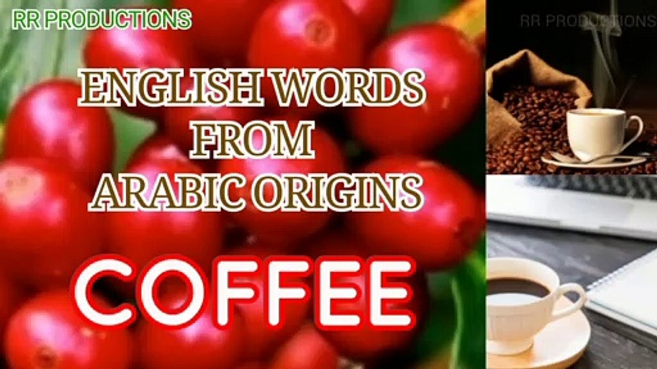 English words from Arabic origins | Arabic origin for Coffee | Shorts