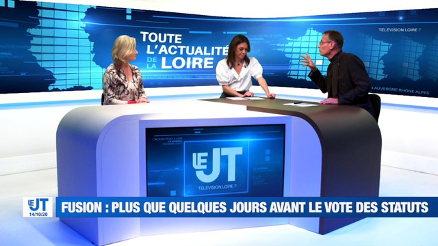 A la Une : dernière ligne droite pour l'IDEX / Pourquoi le projet de fusion des universités de Saint-Etienne et Lyon divise autant ? / la présidente de l'UJM de Saint-Etienne est l'invité du JT
