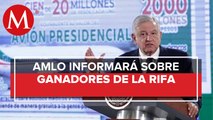 AMLO dará informe sobre premios de rifa del avión presidencial