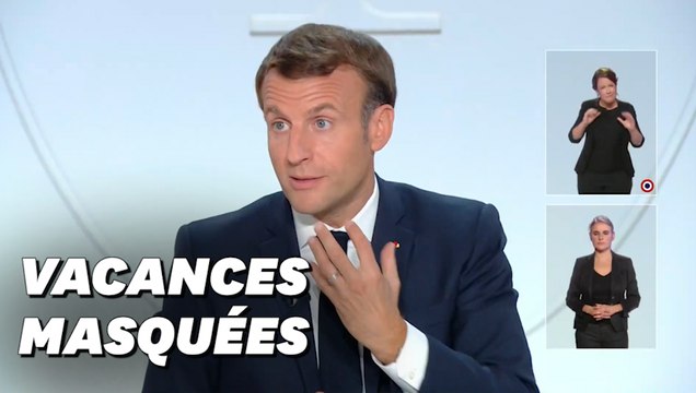 Emmanuel Macron annonce qu'il n'y aura pas de restriction de déplacement pour les vacances