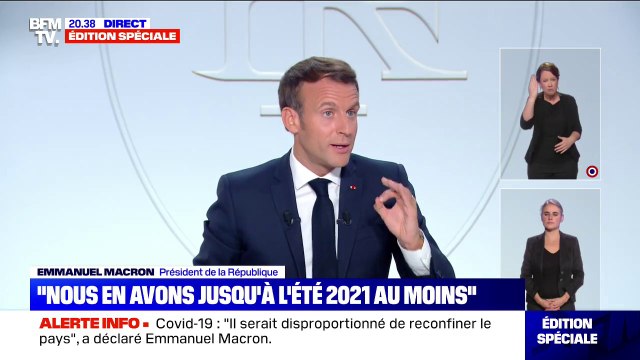Emmanuel Macron: J'ai besoin de chacun d'entre vous, nous avons besoin les uns des autres