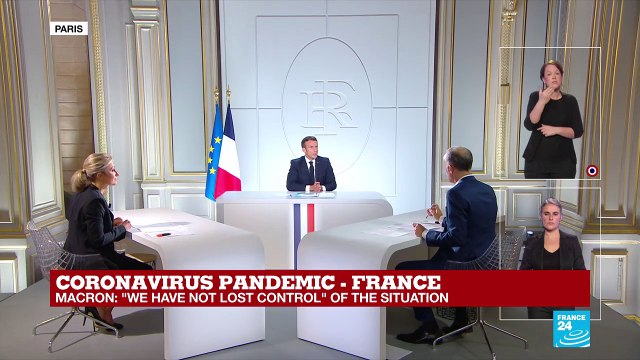 REPLAY - Coronavirus in France: President Macron announces nightly curfews in major cities